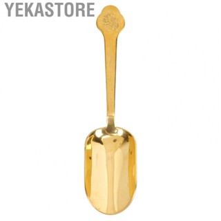 Yekastore Brass   Brass  Spoons Long Handle  for Travelling