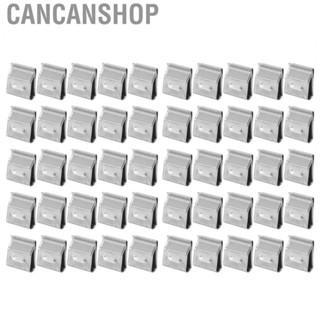 Cancanshop 50Pcs Cable  2 Wire Cord Fixing Holder Clamp Set Kit For Solar Panel