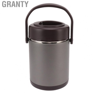 Granty 2L Dark Gray Insulated  Container Multi Layer Stainless Steel Large  Insulation Vacuum  Jar