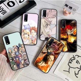 เคสโทรศัพท์มือถือแบบนิ่ม ลายอะนิเมะ Fairy Tail 49d สําหรับ Vivo Y30 Y50 Y31 Y51 Y53 Y55 Y55s Y69 Y71 Y81 Y81s Y91C Y95 Y93 Y91