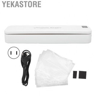 Yekastore Vacuum Packer Vacuum Sealer Machine Portable Automatic Efficient Time Saving Vacuum  Sealer for Home Business  Vacuum