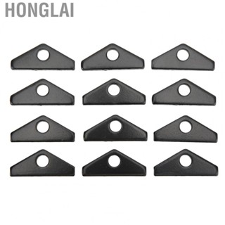 Honglai Valve Cover Hold Down Tabs  12 Pieces Mini Spreader Tabs  for 289 302 351W Engine