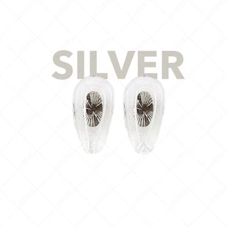 ซิลิโคนแป้นรองจมูกแว่นตา Air แกน copper แป้นจมูกแว่น แป้นแว่นตา มี 2 สี ฟรีน็อต