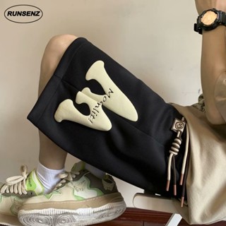 กางเกงขาสั้นลําลอง ขากว้าง ทรงหลวม ขนาดใหญ่ สไตล์เกาหลี สําห…