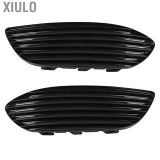 Xiulo Bumper Fog Lamp Grille Cover  Fog Light Grille Cover ABS Wear Resistant  for Car