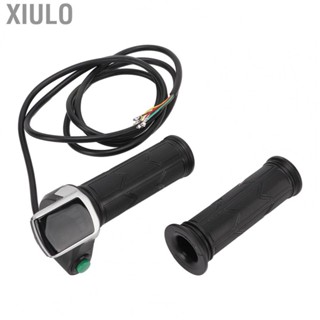 Xiulo Throttle Twist Grip  Rubber Handlebar Throttle Twist Grip  for 22.5mm Diameter Handlebar