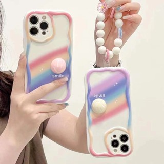 เคสโทรศัพท์มือถือ ซิลิโคนนุ่ม ลายหน้ายิ้ม สีครีม สําหรับ iphone 14 14promax 14pro 13 13promax 13pro 12 12promax 11promax 11 X xs xr xsmax