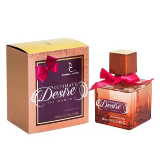 ราคาต่อขวด น้ำหอมผู้หญิง DC DORALL COLLECTION ULTIMATE DESIRE ขนาด 100 มล. กลิ่นกุหลาบผสมกลิ่นแป้งหอมแทรกด้วยไม้หอม ป...