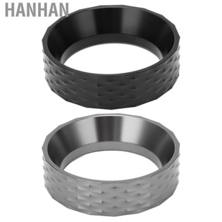 Hanhan Coffee Dosing Funnel Dosing Prevent Spillover Keep Clean 58mm Aluminum Alloy Healthy for Coffee for Office