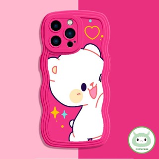 เคสไอโฟน TPU แบบนิ่ม ลายการ์ตูนน่ารัก กันกระแทก สําหรับ Iphone X XS XR XsMax IP 6 6S 7 8 Plus 11 Pro Max 12 13 14 Pro Max