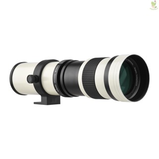 เลนส์ซูมเทเลโฟโต้ MF F/8.3-16 เมาท์ T 420-800 มม. พร้อมเกลียว 1/4 แบบเปลี่ยน สําหรับกล้อง Fujifilm Oly Came-6.5