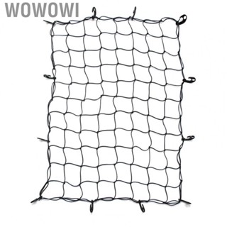 Wowowi Car Roof Luggage Net Elasticated Bungee Cargo Net Auto Luggage Carrier Net for SUV