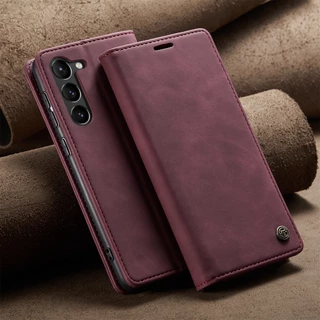 เคส Case for Samsung Galaxy A17 A27 A37 A57 A07 A06 A56 A36 A26 A16 A15 A25 A35 A55 A34 A54 A14 A13 A04 A04s A23 A53 A73 5G เคสฝาพับ เคสหนัง โทรศัพท์หนัง PU TPU นิ่ม ฝาพับแม่เหล็ก พร้อมช่องใส่บัตร สไตล์เรโทร Leather Flip Cover Magnetic Wallet C013