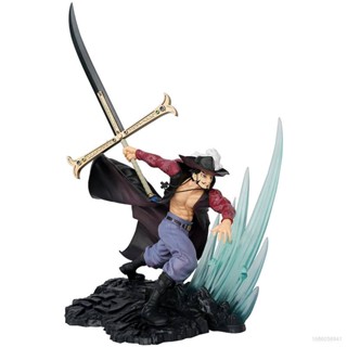 โมเดลฟิกเกอร์ One Piece Dracule Mihawk ของเล่นสําหรับเด็ก ตกแต่งบ้าน เก็บสะสม ของขวัญ