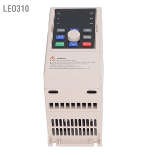  Leo310 0.75KW อินเวอร์เตอร์ความถี่ตัวแปรพร้อมพัดลมขนาดเล็ก 3 เฟส AC380V อินพุตเอาต์พุตตัวแปลงความถี่ตัวแปร