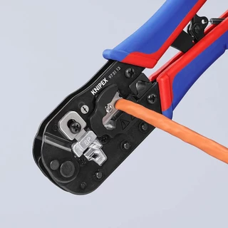 KNIPEX Crimping Pliers for RJ45 Western plugs คีมย้ำสำหรับปลั๊กแบบตะวันตก รุ่น 975113