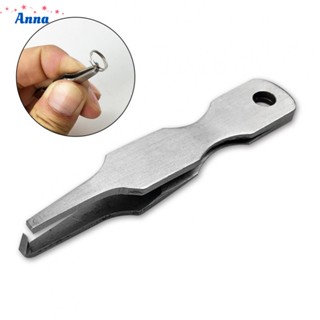 【Anna】Fishing Line Cutter Hook Eye Fly Fishing Multifunction Stainless Steel