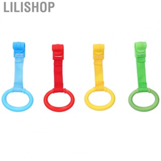 Lilishop Baby Pull Up Rings Safe Practical Ergonomic Design Infant Pull Up Bar