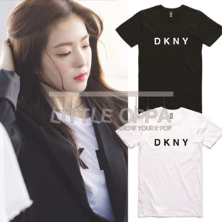 เสื้อยืด  BAJU KAOS KPOP IDOL FASHION RED VELVET IRENE DKNY T-SHIRT