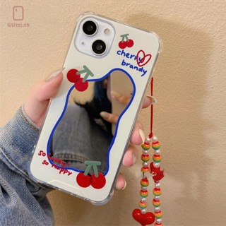 เคสโทรศัพท์มือถือ TPU แบบนิ่ม กันกระแทก มีกระจกแต่งหน้า สําหรับ เคสไอโฟน11 14 12 XR X 7 8 Plus IPhone 13 Pro Max