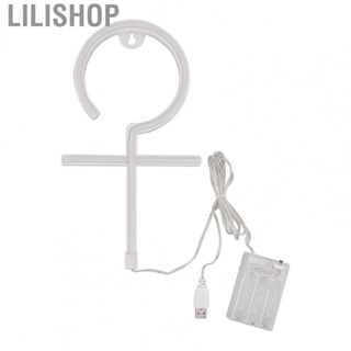 Lilishop Girl Sign Neon Light  Dual Power Supply Flexible Neon Sign PVC ABS  for Toilet