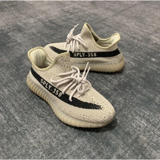 [คุณภาพสูง] Yeezy Boost 350 V2 "Slate" รองเท้าผ้าใบลําลอง สําหรับผู้ชาย และผู้หญิง MLNF