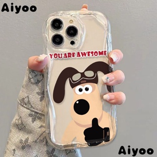 เคสโทรศัพท์มือถือแบบนิ่ม ใส กันกระแทก ลายสุนัข สําหรับ Iphone 14 xs 13 8p xr promax 11 712✅เคสป้องกัน 8MZW