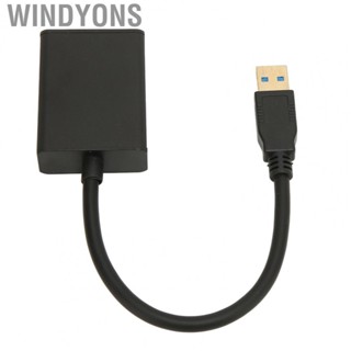 Windyons USB3.0 to HD Multimedia Interface Adapter Converter HD 1080P Adapter Cable for WIN 7 8 8.1 10 XP For HDTV Projector