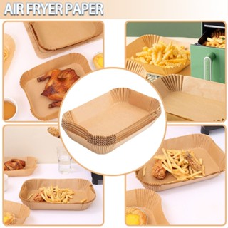 Square Air Fryer Disposable Paper Liner Non-Stick Baking Paper Liners WaterProof