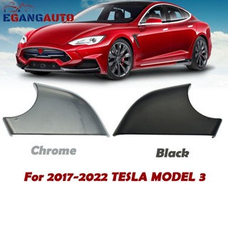 ฝาครอบกระจกมองหลังรถยนต์ ด้านซ้าย ขวา สีดํา สําหรับ Tesla Model 3 2017-2022 2287.3005 2287.3006