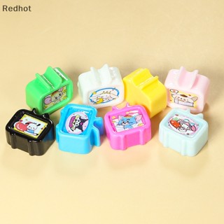 &lt;Redhot&gt; Kawaii DIY เครื่องประดับแฮนด์เมด บ้านตุ๊กตาจิ๋ว อุปกรณ์ตกแต่ง 5 ชิ้น ใหม่ การ์ตูนสามมิติ ทีวีลดราคา