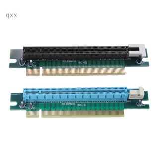 Ch*【พร้อมส่ง】การ์ดอะแดปเตอร์ PciE 16X PciExpress 16X 90 องศา สําหรับแชสซี 1U PC