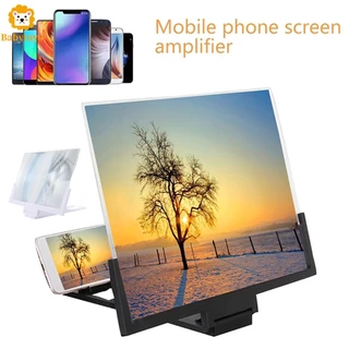 14 นิ้ว แว่นขยายหน้าจอ 3D HD แบบพกพา ป้องกันรังสี สําหรับโทรศัพท์มือถือ วิดีโอ HD จอขยายมือถือ ที่ขยายหน้าจอมือถือ สำหรับ