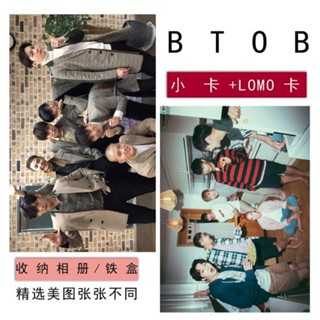 สินค้าใหม่ พร้อมส่ง โปสการ์ดโพลารอยด์ รูปการ์ตูนอนิเมะ BTOB ขนาดเล็ก สําหรับเก็บสะสมรูปภาพ กระเป๋าสตางค์