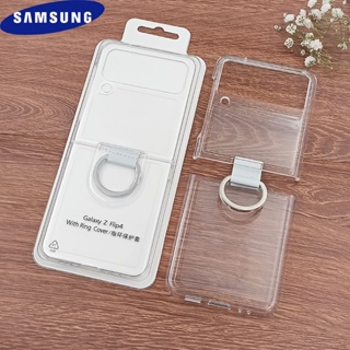 Flip3 เคสโทรศัพท์ PC แบบแข็ง ใส กันกระแทก หรูหรา สําหรับ Samsung Galaxy Z Flip 3 4 Flip3 Flip4 5G