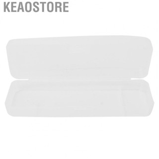 Keaostore Manual Razor Travel Case Portable Transparent Breathable Handle Storage  Box J