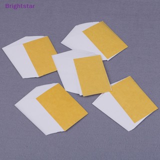 Brightstar 600 ชิ้น / เซต ว่านหางจระเข้ สิวหัวดํา กําจัดสิวเสี้ยน กระดาษ รูขุมขน ACNE มาสก์จมูก ใหม่