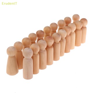 [ErudentT] 20 ชิ้น ยังไม่เสร็จ ตุ๊กตาตอก ตุ๊กตาจิ๋ว ตกแต่งร่างกาย คน [ใหม่]