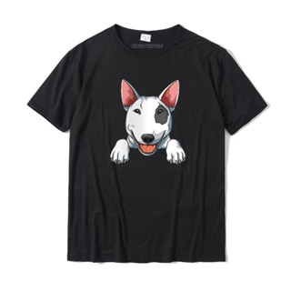 ใหม่ล่าสุด เสื้อยืดลําลอง แขนสั้น พิมพ์ลาย Bull Terrier Pocket Bull Terrier ขนาดใหญ่ มีกระเป๋าเสื้อ สําหรับผู้ชาย ผู้หญิง