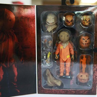 Neca ฟิกเกอร์ตุ๊กตา Dont Mess with Kids sam sam Halloween Pumpkin Man 23 ซม. 56048 GDJQ