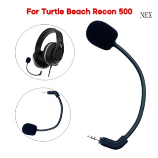 Nex ไมโครโฟนปลั๊กโค้ง 2 5 มม. สําหรับหูฟังไมโครโฟน Turtle Beach Recon 500