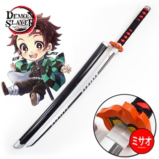 ดาบทันจิโร่ ดาบใหม่ [เปิดพรีออเดอร์] ดาบพิฆาตอสูร วัสดุไม้ Demon Slayer Kimetsu no Yaiba