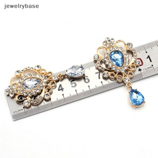 [jewelrybase] เข็มกลัด พลอยเทียม 32*60 มม. อุปกรณ์เสริม สําหรับทํางาน Diy