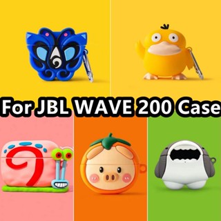 【พร้อมส่ง】เคสหูฟัง แบบนิ่ม กันกระแทก ลายการ์ตูน สําหรับ JBL WAVE 200 JBL WAVE 200