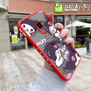 เคสซิลิโคนใส ขอบสี่เหลี่ยม กันกระแทก สําหรับ Samsung galaxy S9 S9 Plus