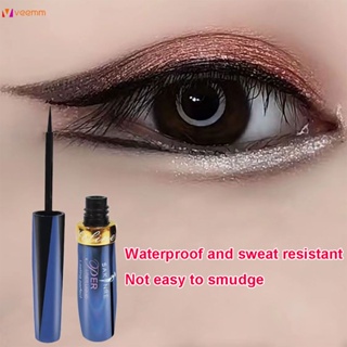 ปากกาเขียนขอบตา Carbon Black Is Not Easy To Faint Dazzle Black Quick-drying Makeup Lasting Retention Eyeliner veemm