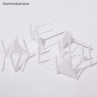 [fashionbanana] ขาตั้งกล้องพลาสติก สีขาว สําหรับวางพิซซ่า 100 ชิ้น