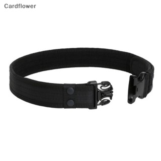 &lt;Cardflower&gt; เข็มขัดผ้าใบ ปลดเร็ว สไตล์คอมแบท ยุทธวิธี 130 ซม. ลดราคา