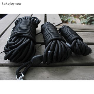 [takejoynew] สายจูงไนล่อน สีดํา สําหรับฝึกสุนัข ขนาดกลาง ขนาดใหญ่ 5 เมตร 10 เมตร 15 เมตร KLB