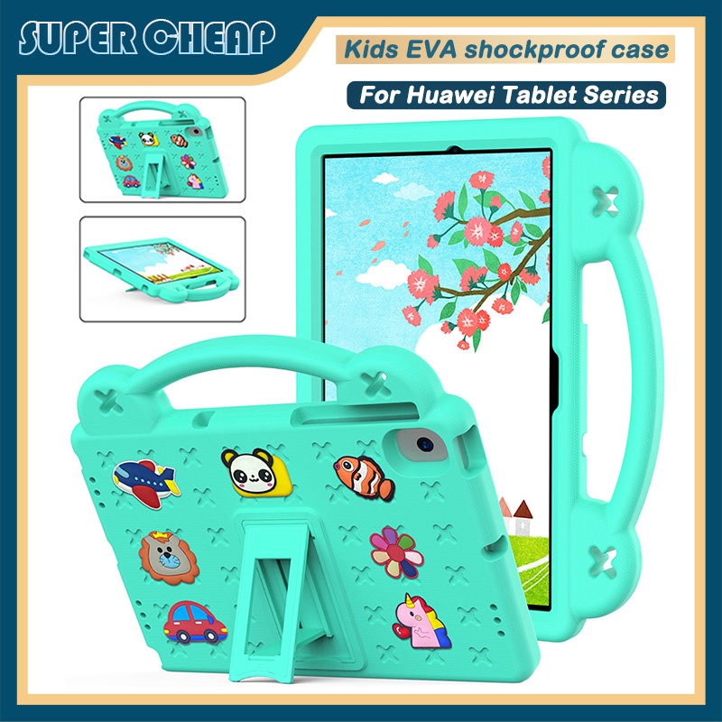 เคสกันกระแทก พร้อมขาตั้ง PC สําหรับ Huawei Matepad 10.4 Se 10.4 T10 T10S T8 Pro 10.8 Mediapad M3 M5 Lite 8.0 M6 8.4 T5 10.1
